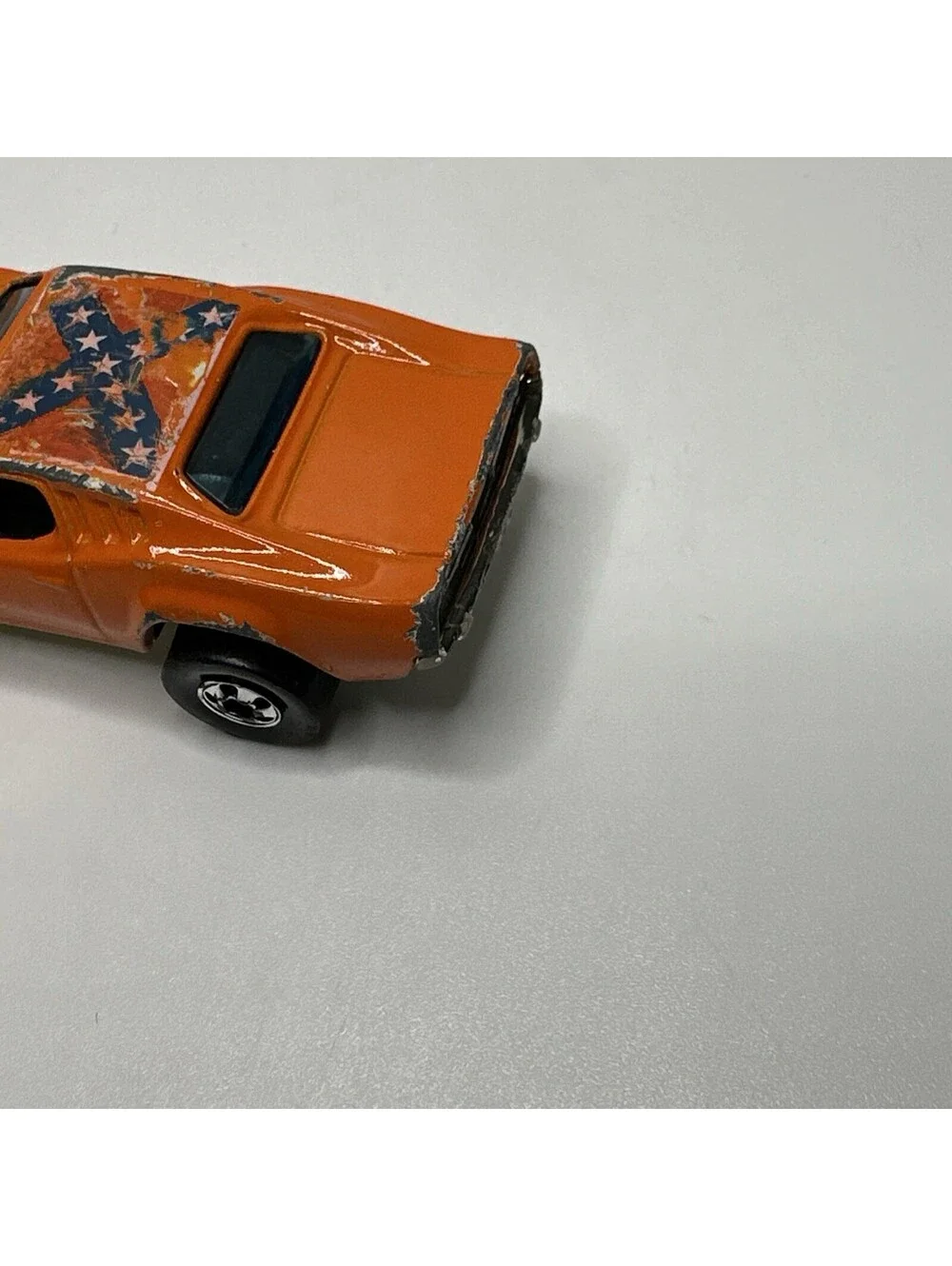 Hot Wheels Blackwall 1981 Dixie Challenger w/ Roof Tampo On Roof Old Mopar Car
